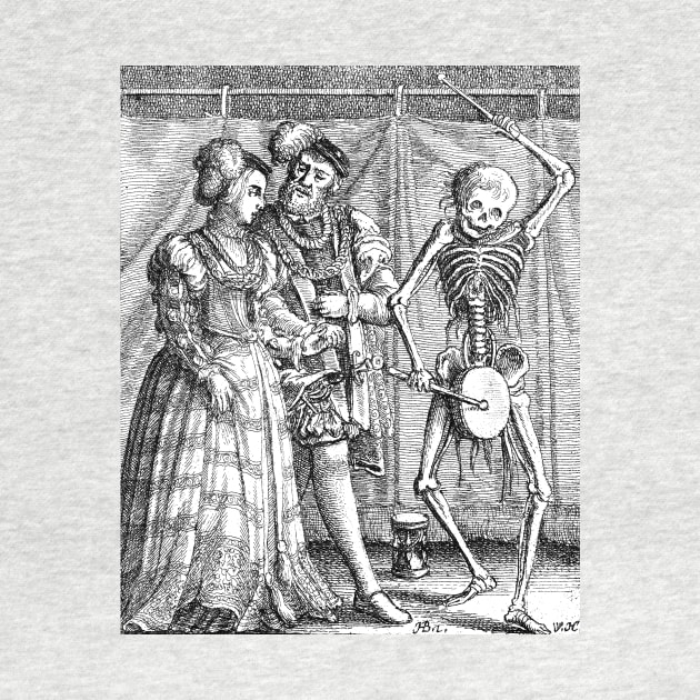 The Lady, the Dance of Death - Hans Holbein by themasters